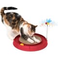 Miniatyrbild 1 av 3: CAT IT-kurs 3 i 1 med boll och klösbräda - Ø 36 cm - Röd - För katter