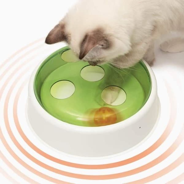 Kissanlelu - CATIT - Senses 2.0 - Kupu pallolla - Kääntyvä levy - Liiketunnistin