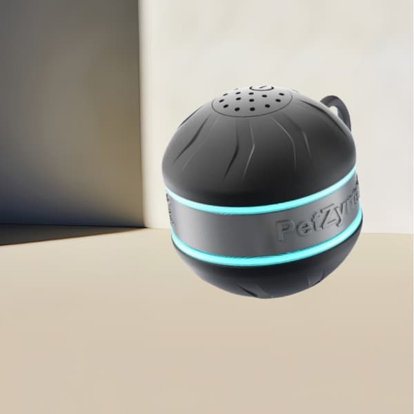 INF Interaktivt kjæledyrleketøy for katter - Smart Teaser Tumbler Ball Sort