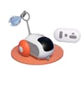 Miniatyrbillede 1 af 4: INF Runner Car: Fjernbetjent Smart Dual Mode Kattelegetøj Orange