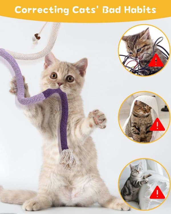 Kattmynta Leksak Bitrep,70 Cm Kattleksak Bitrep Kattmynta Leksak Interaktiva Bitrep