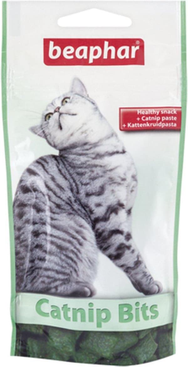 Beaphar Catnip Bits - kissanminttuherkkuja kissoille - 150 g