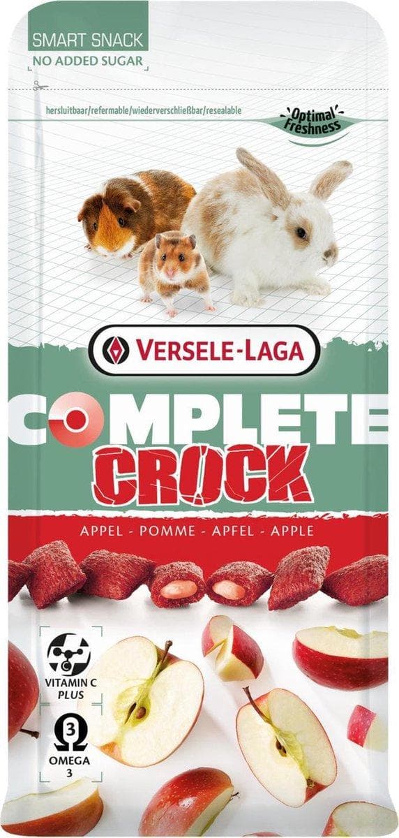 Versele-Laga Crock Æble Snack 50 g Kanin