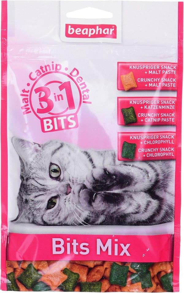 Beaphar Bits Mix Cat Treats - 150 g