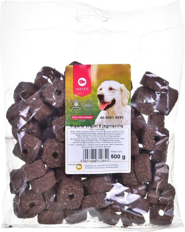 MACED Lihapullat lammasta - koiran keksit - 500 g