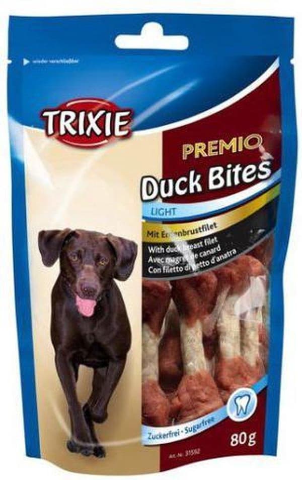 TRIXIE Snacki Premio Duck Bites - Hundgodis - 80g