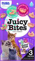 Pikkukuva 1 / 2: INABA Juicy Bites Katkarapu ja äyriäiset - kissan herkkuja - 3x11,3 g