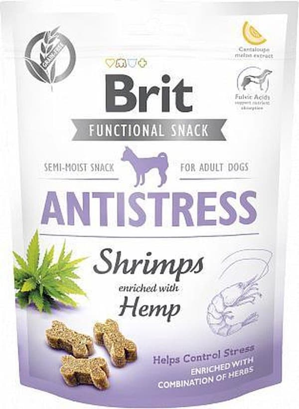 BRIT Functional Snack Antistress Shrimp - Koiran herkku - 150 g