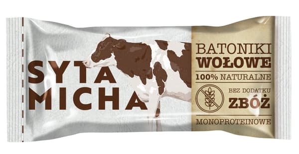 SYTA MICHA Oksekødsbarer - hundegodbidder - 25g