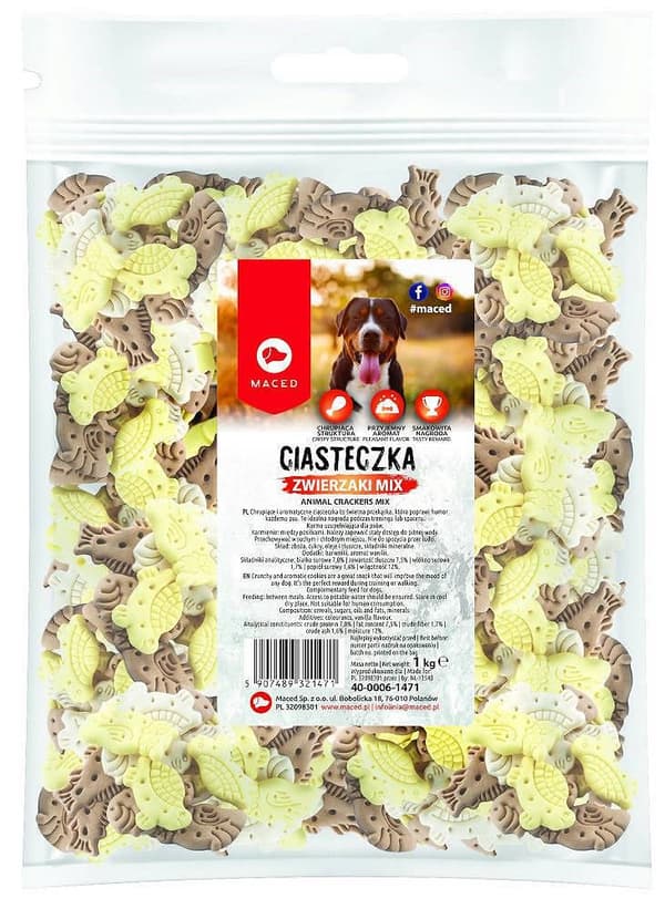 MACED MIX eläinkeksit - koiran herkku - 1 kg