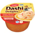 Miniatyrbild 1 av 4: INABA Dashi Delights kyckling, tonfisk och laxbuljong - kattgodis - 70 g