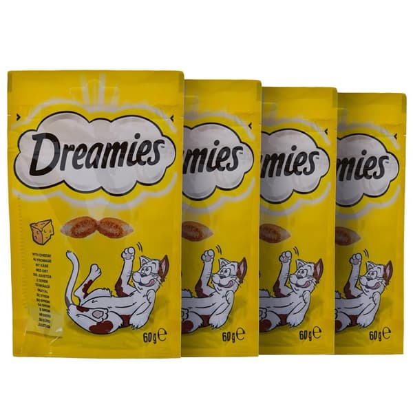 DREAMIES Variety Snack Box - kissanherkut - 12 x 60 g