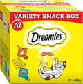 Pikkukuva 1 / 6: DREAMIES Variety Snack Box - kissanherkut - 12 x 60 g