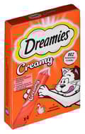 Miniatyrbild 2 av 4: DREAMIES Krämig Kyckling - kattgodis - 4x10 g