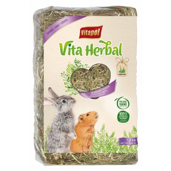 VITAPOL Vita Herbal - heinä jyrsijöille - 1,2 kg
