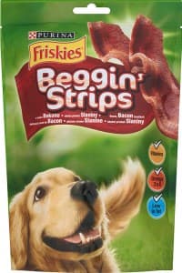 Purina Friskies Beggin Strips tørfoder til katte 120 g voksen