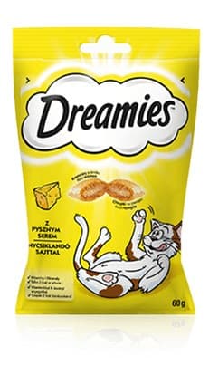 Dreamies 4008429037986 tørfoder til katte 60 g Adult Cheese