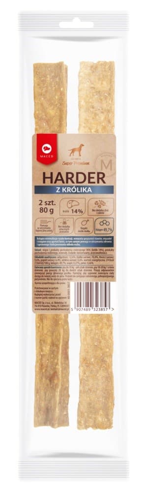 MACED Harder rik på kanin M - tuggfoder för hundar - 100 g