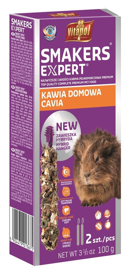 VITAPOL Smakers Expert - foder för tama marsvin - 100 g