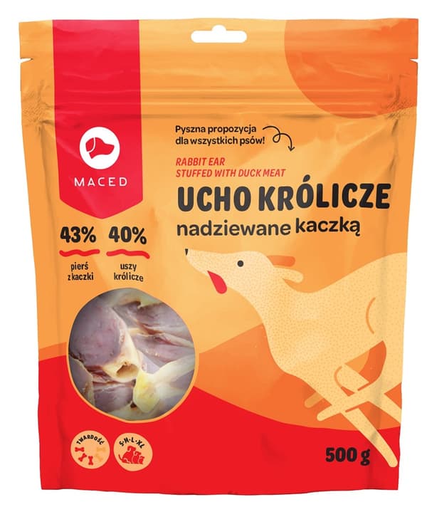 MACED Ankka ja kaninkorva - koiran puruluu - 500g