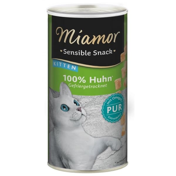 MIAMOR SENSIBLE SNACK Kyllingegodbid 30g til killinger