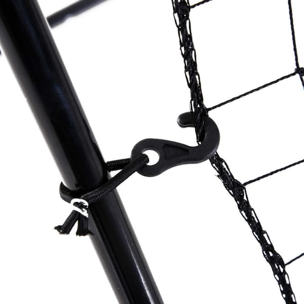 Rootz Baseball Rebounder Net - Soccer Rebound Net - Metalramme - Vejrbestandig - Green Hit Zone - Letvægts - 123cm x 90cm x 174cm
