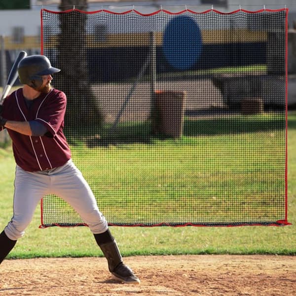 Baseballnet, 10x10 fod størrelse, battingtræning, have træningsværktøj