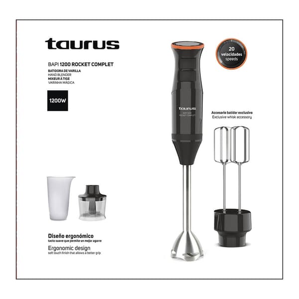 TAURUS Stavmixer 1200 W Set