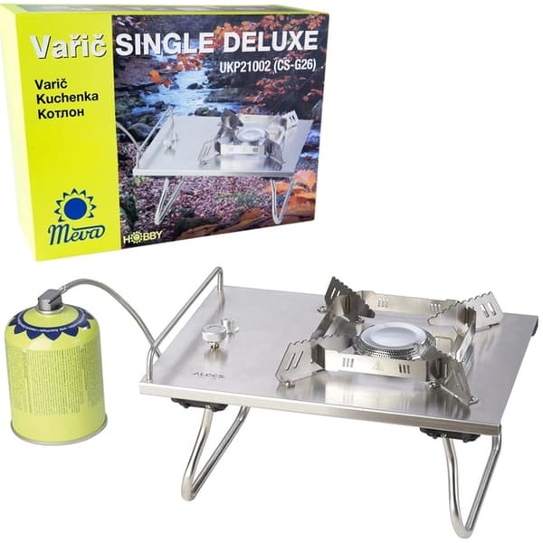 Meva SINGLE DELUXE 5kW Gasolcampingspis