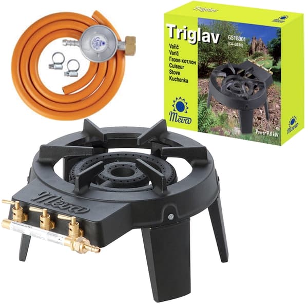 Meva TRIGLAV 9kW 3-Lågare Industriell Gasspis