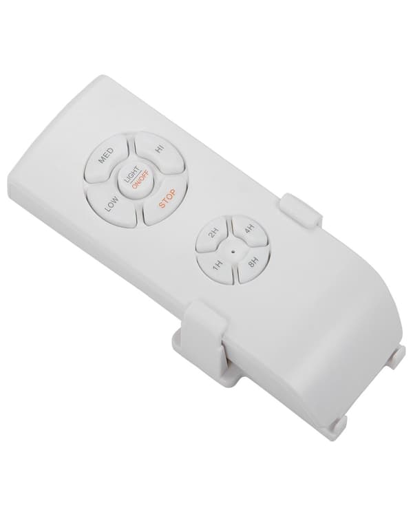 Loftventilator Hvid og Sølv Metal ø 122 x 56 cm 3 Blade Dekorativ Ventilator med Lys og Fjernbetjening Justerbare Højde Hængelampe