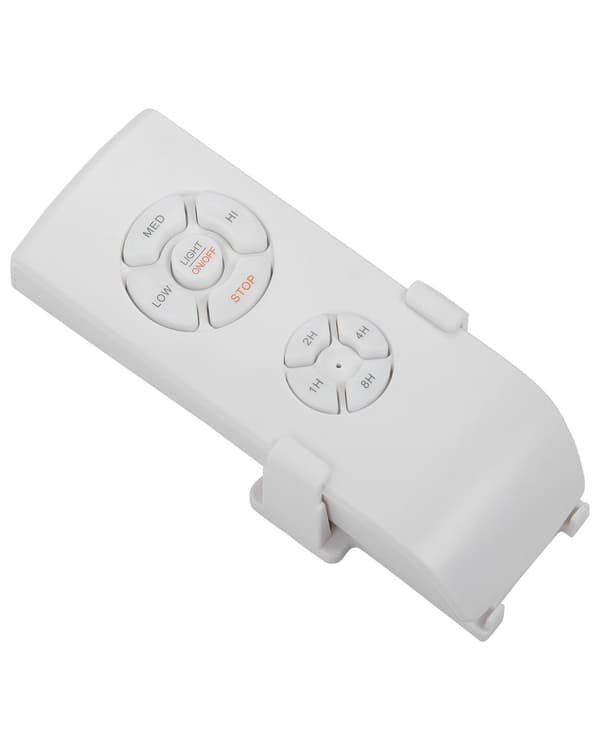 Takvifte med lys Svart og mørkt treverk Metall 3 vinger Moderne design Fjernkontroll