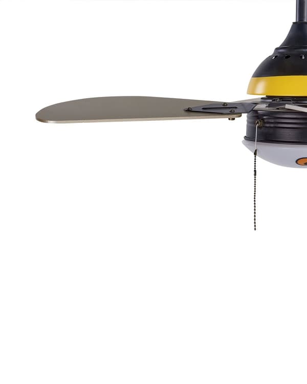 Takvifte med lys Bi-formet for barn med trekkjede 4 blader Hastighetsregulering Moderne