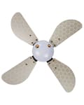 Miniatyrbillede 5 af 9: Loftventilator med lys Multifarvet 50 x 95 cm Støjsvag Ventilator til Loft med 4 Blade Hastighedskontrol til Soveværelse