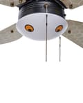 Miniatyrbillede 6 af 9: Loftventilator med lys Multifarvet 50 x 95 cm Støjsvag Ventilator til Loft med 4 Blade Hastighedskontrol til Soveværelse