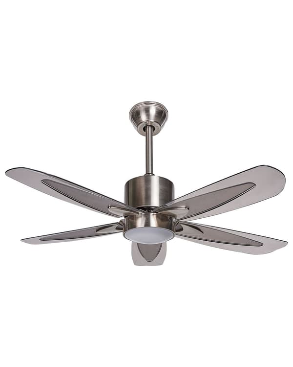 Loftventilator med lys 50 x 100 cm Ventilator til Loft med Fjernbetjening og 5 Blade Hastighedskontrol til Soveværelse