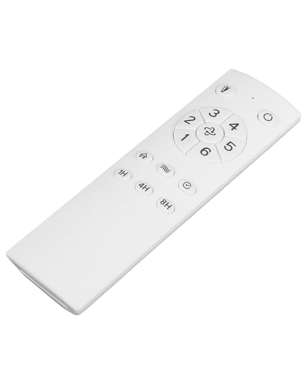 Takvifte med lys Ventilator Grå Syntetisk materiale Jern Fjernkontroll Lys Tradisjonell Stue