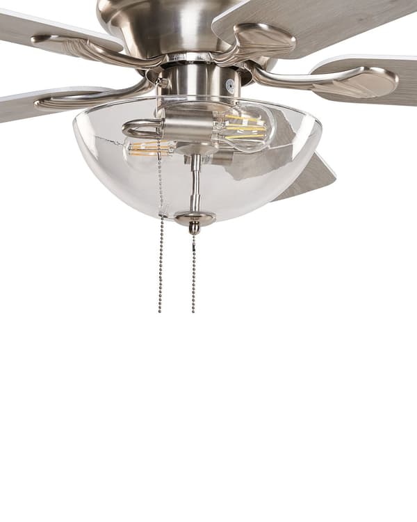 Takvifte med lys Ventilator Sølv med lys Tre Tre Trekkbryter 3 hastighetsalternativer Metall Kryssfiner Tradisjonell Stue Soverom