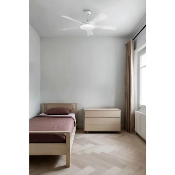 Faro Barcelona 33803 - SAONA LED LED Vit takfläkt med DC-motor
