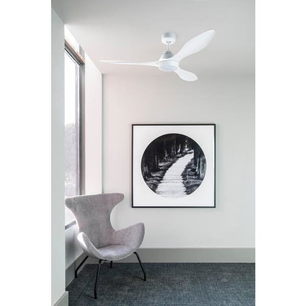 Takfläkt - FARO - Polaris - 132 cm - 6 hastigheter - Varmvit LED