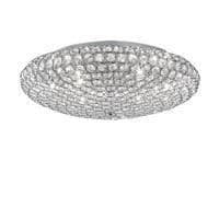 KING Krom taklampa 9x40W - IDEAL LUX - 073255