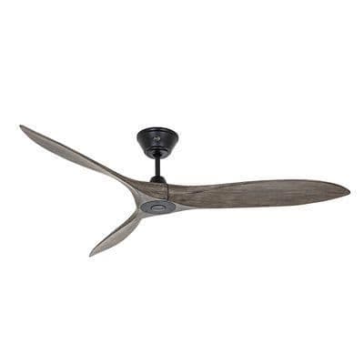 Eco Airscrew Takfläkt 152cm Svart massivt trä - CASAFAN -