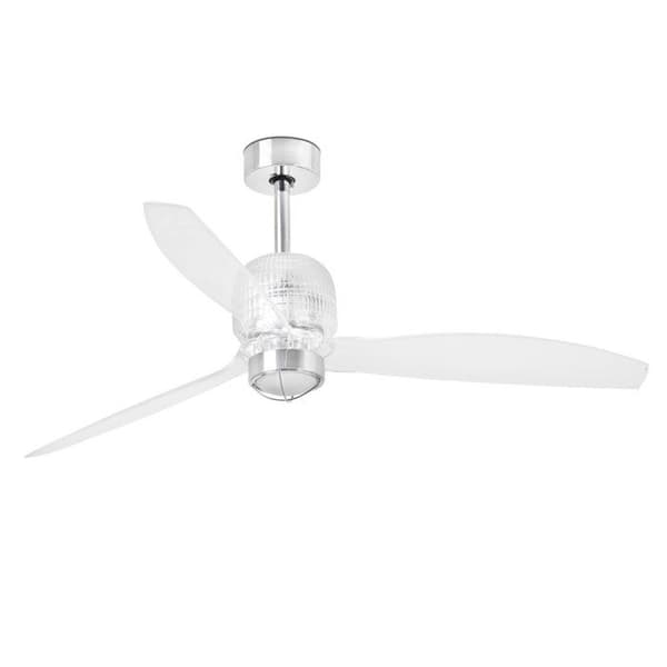 Takfläkt - Faro - 33394D-9 - Krom - 6 hastigheter - LED