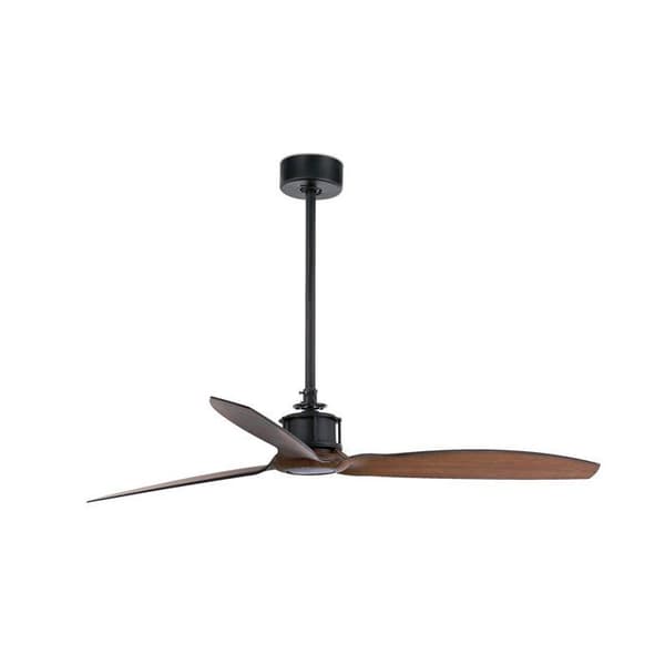 JUST FAN 33395 FARO Takfläkt svart/trä med DC-motor