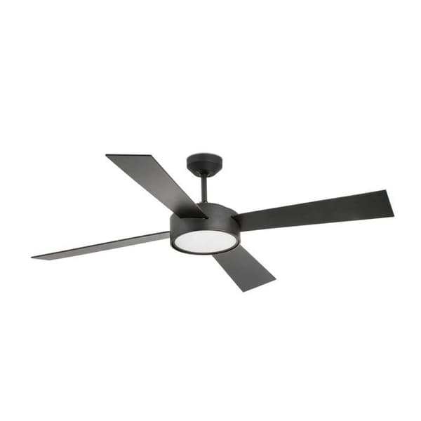 Faro Barcelona 33725 - HYDRA LED Svart takfläkt med DC-motor