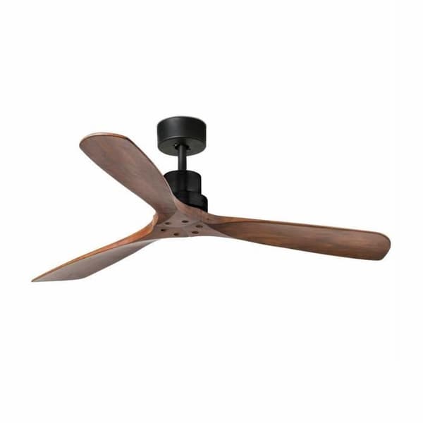 Faro LANTAU Mattsvart takfläkt med 2700K DC-motor