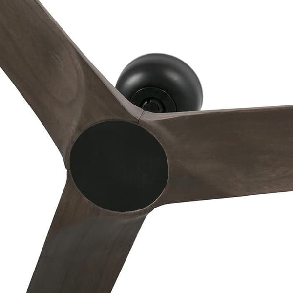 Svart fläkt Ø90 cm HEYWOOD S 33806