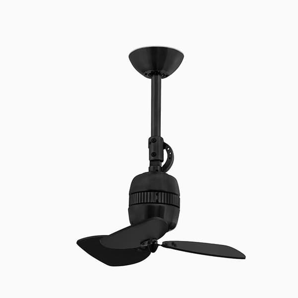 Mörkbrun takfläkt utan ljus VEDRA 33525