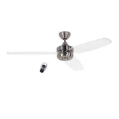 Night Flight Takfläkt 132cm Krom Akryl - CASAFAN -