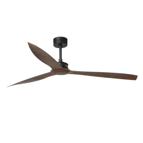 JUST FAN Takfläkt mattsvart/trä 178cm 33430